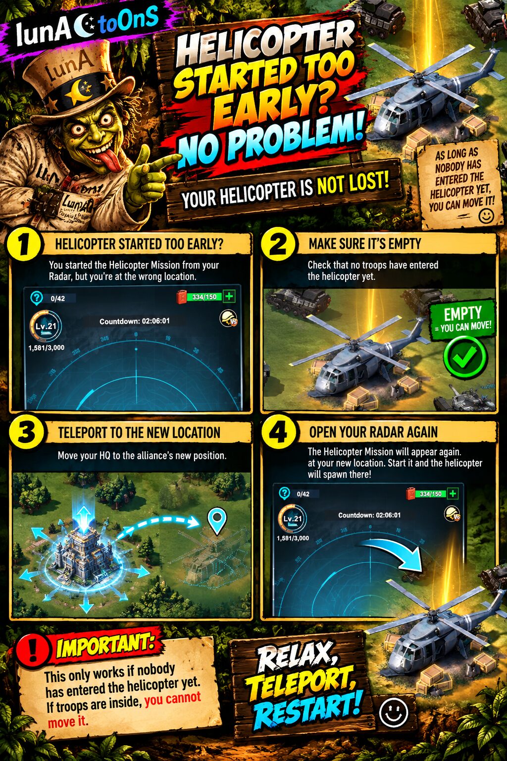 Helicopter Mission Relocation Guide